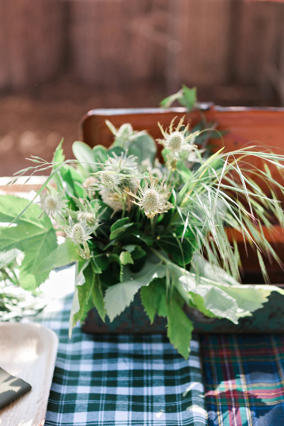 Vintage camp birthday party