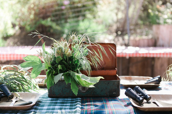 Vintage camp birthday party