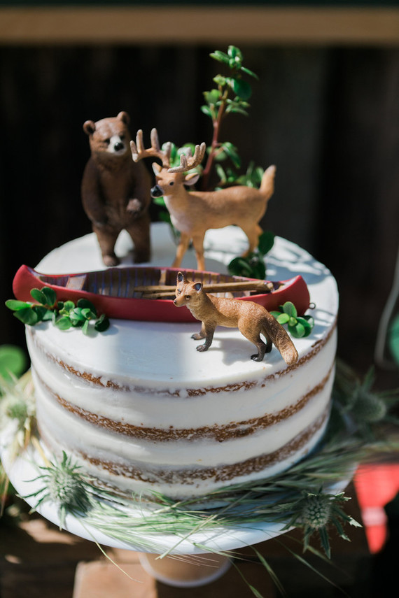 Vintage camp birthday party