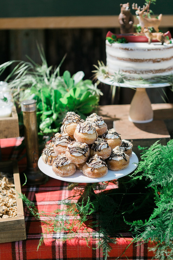 Vintage camp birthday party