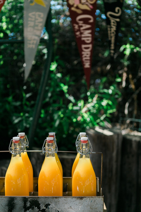 Vintage camp birthday party