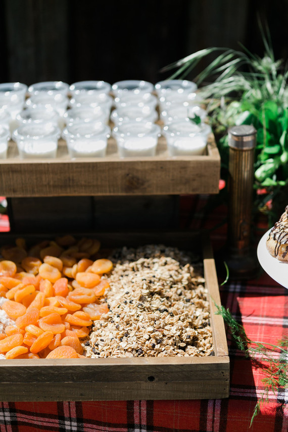 DIY granola parfait bar Inspiration