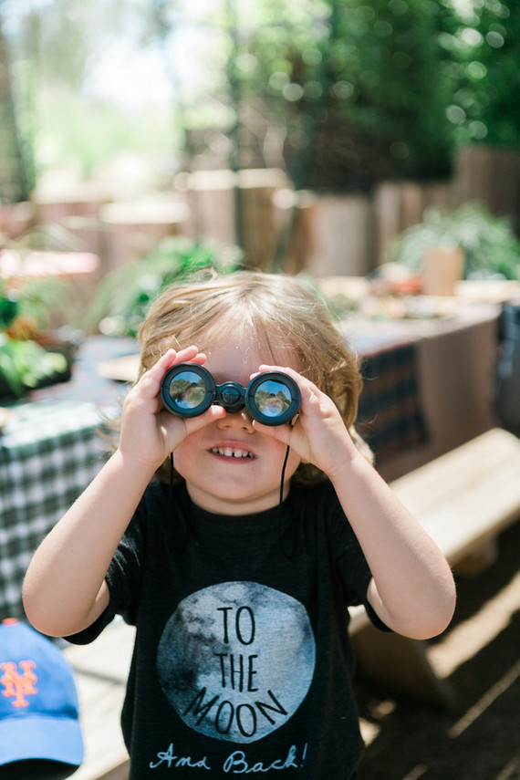 Vintage camp birthday party