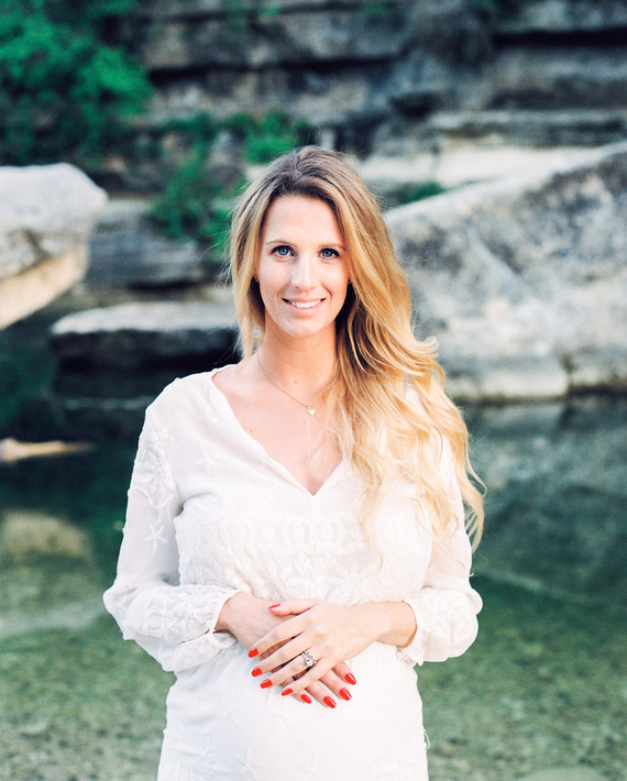 Bull Creek maternity photos near Austin TX