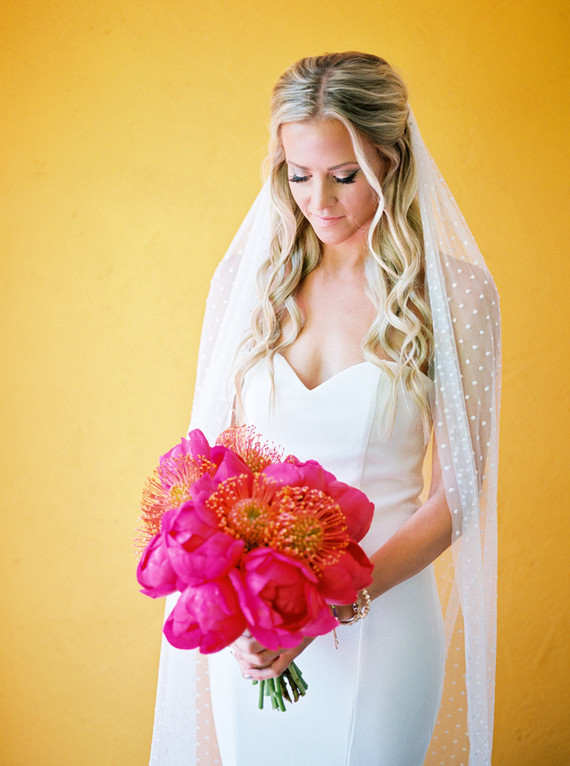 Pink peony bouquet