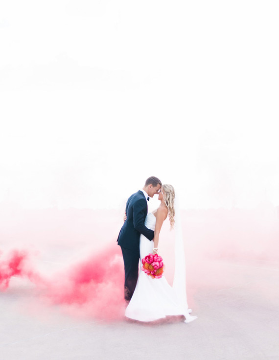 Modern Arizona wedding