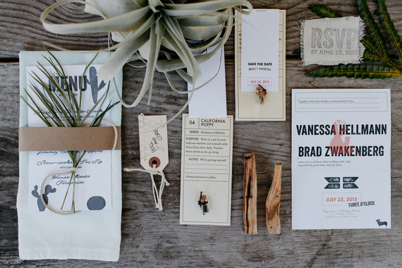 Bohemian farm wedding