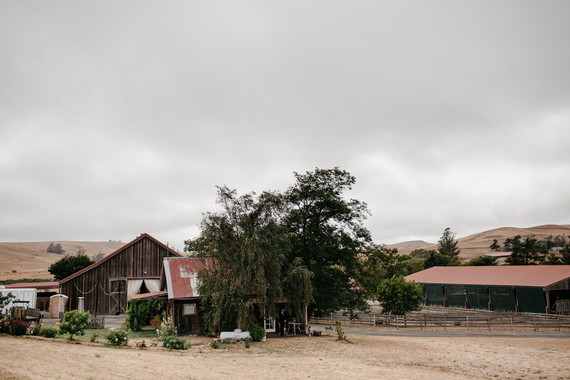 Bohemian farm wedding
