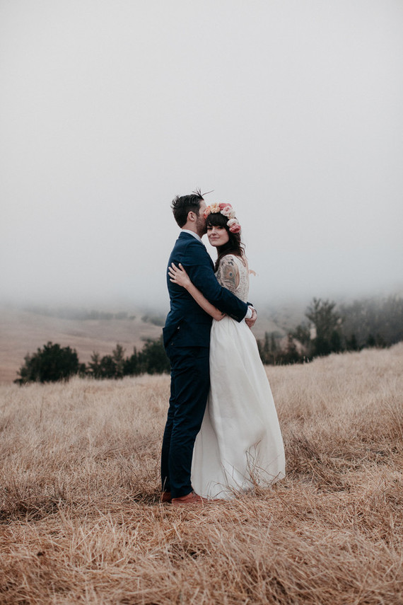 Bohemian farm wedding