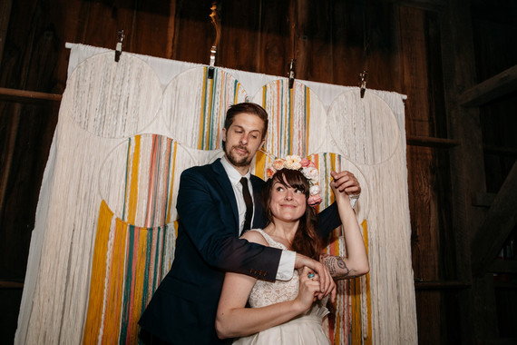 Yarn photo backdrop Inspiration