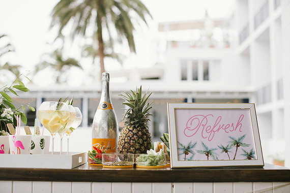 Tropical wedding inspiration