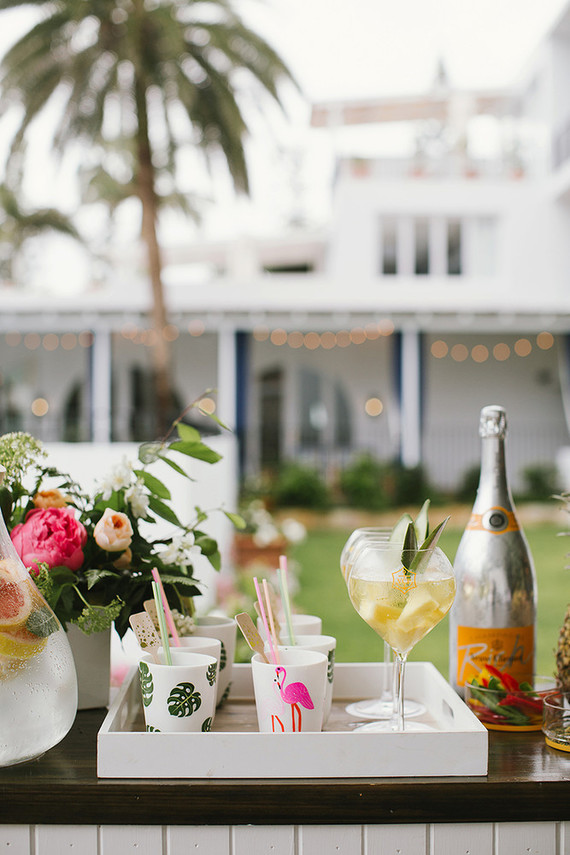 Tropical wedding inspiration