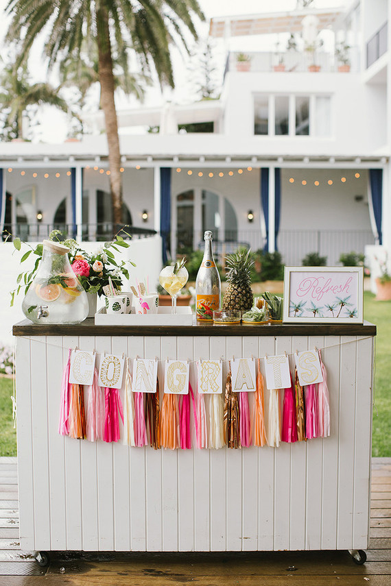 Tropical wedding inspiration