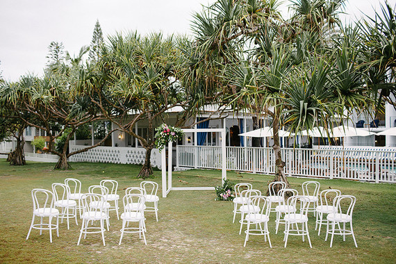 Garden ceremony