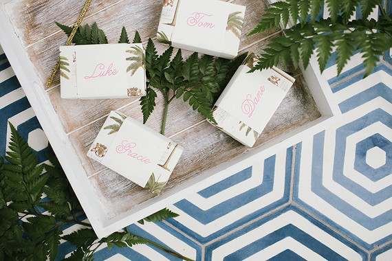 Tropical wedding inspiration