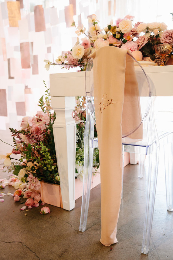 Romantic pink wedding inspiration Inspiration