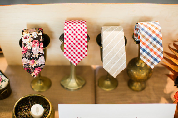 Groom ties