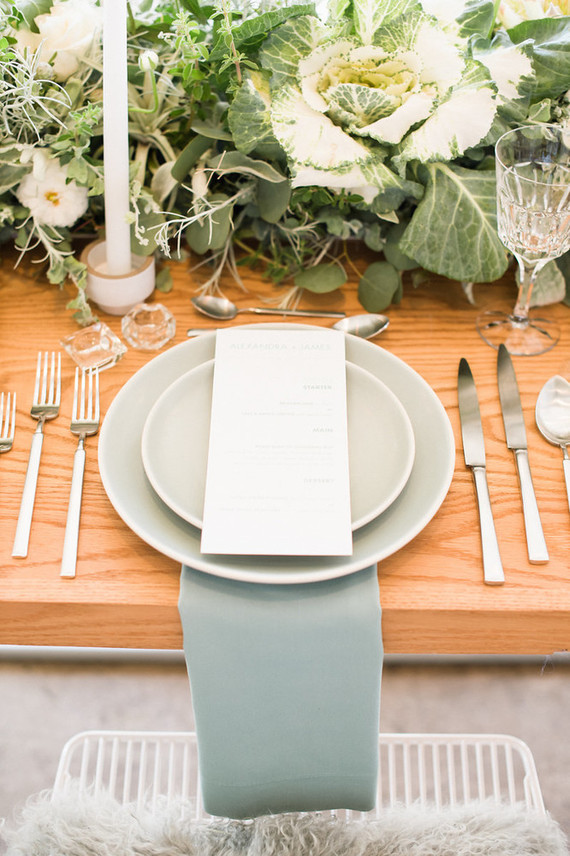 Spring green wedding inspiration