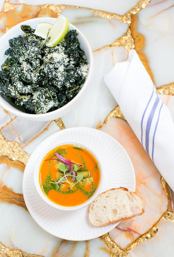 Lunch at The Butcher's Daughter in Venice