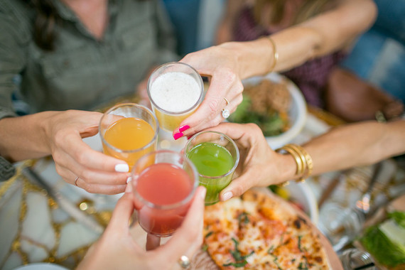 Lunch at The Butcher's Daughter in Venice