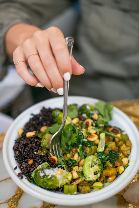 Lunch at The Butcher's Daughter in Venice