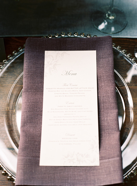 Classic tablescape