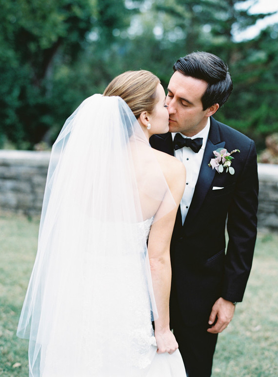 Reem Acra wedding gown