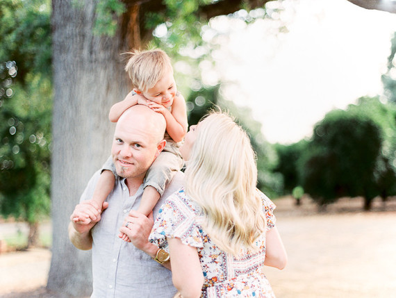 Central California family photos on film