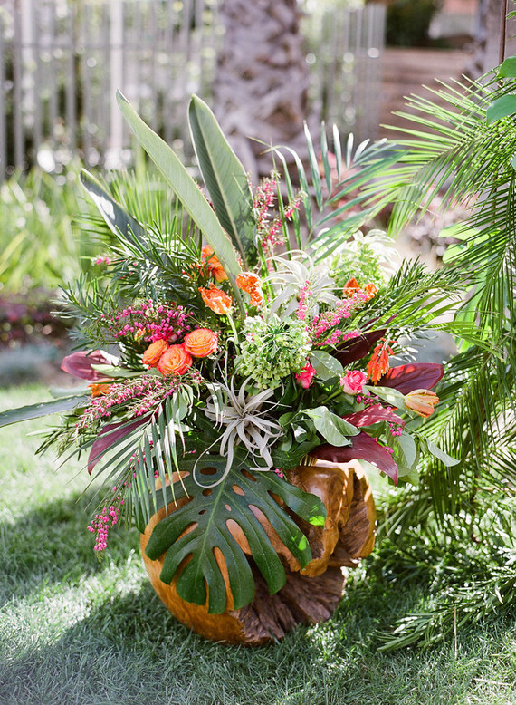 Tropical wedding inspiration