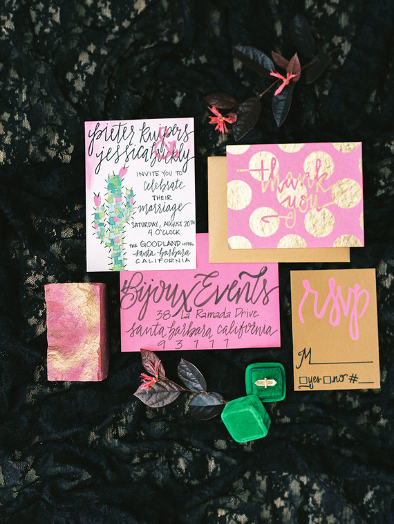 Tropical wedding inspiration