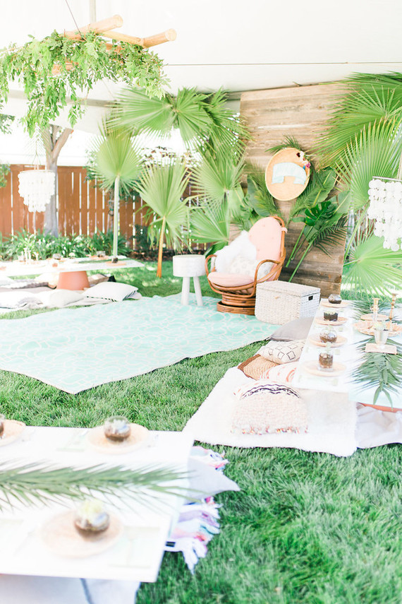 Tropical baby shower ideas