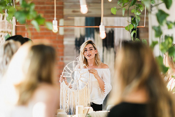 Macrame workshop Inspiration
