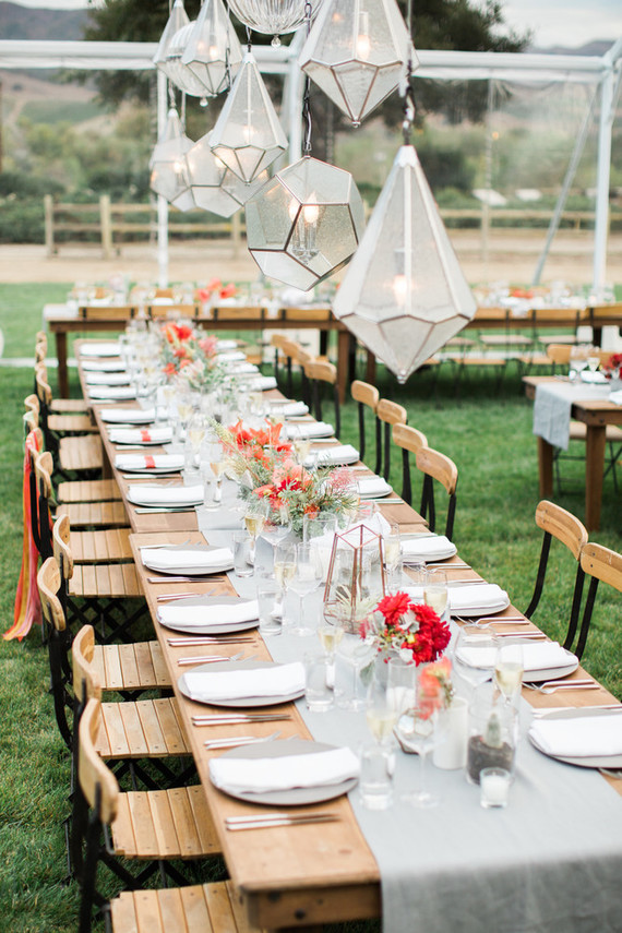 Hanging geometric lanterns