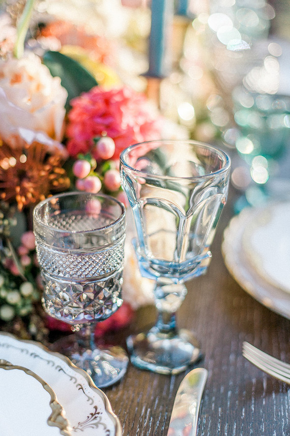 Vintage glassware