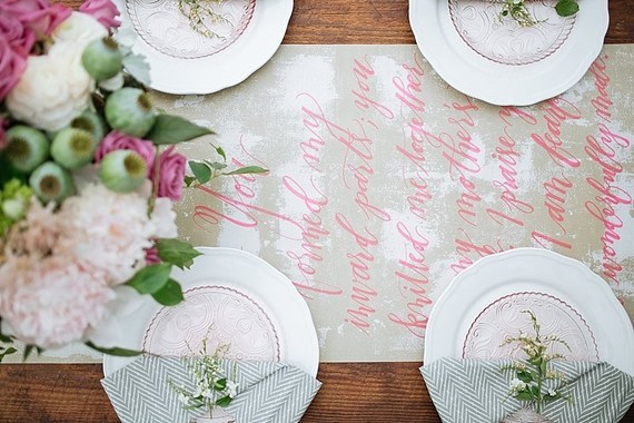 Pink garden baby shower ideas