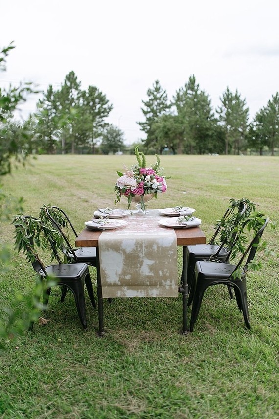 Pink garden baby shower ideas