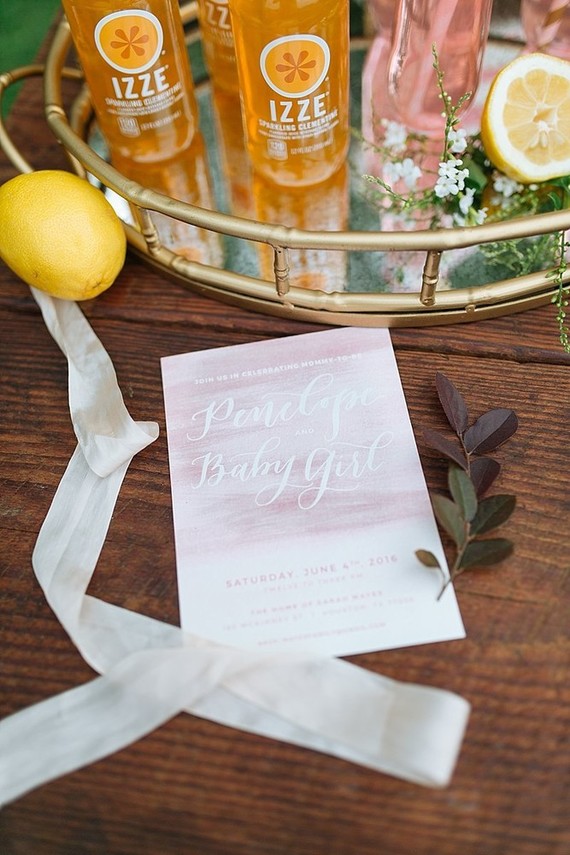 Pink garden baby shower ideas