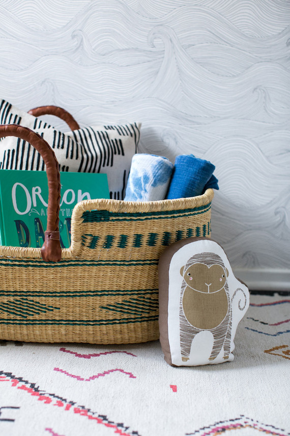 Baby welcome basket