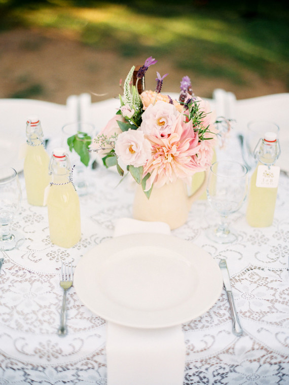 Rustic wedding decor