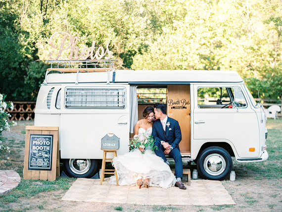 Vintage VW Photo booth bus