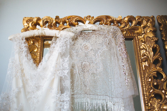 Lace wedding dress