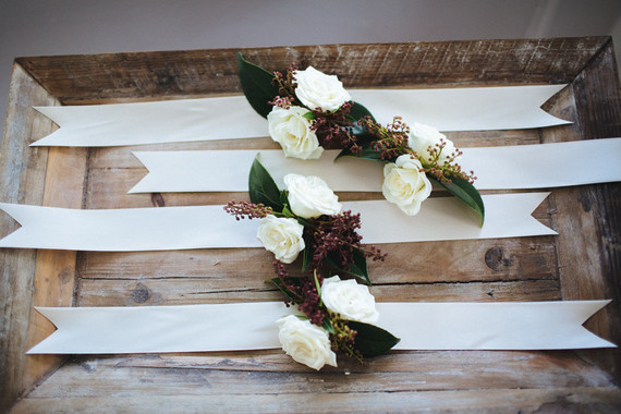 Floral wristlets