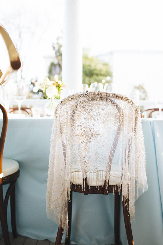 Sarah Janks wedding shawl.