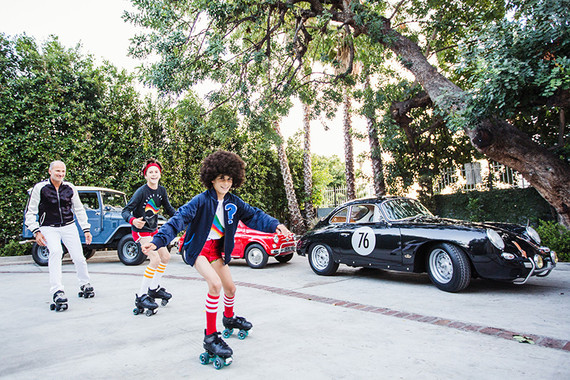 Roller skating birthday party