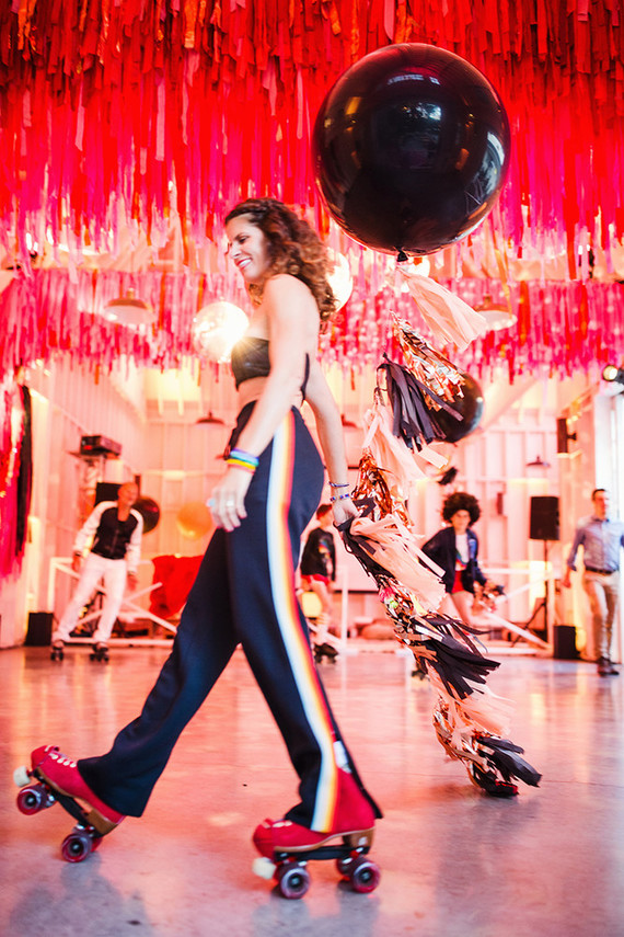 Roller skating birthday party