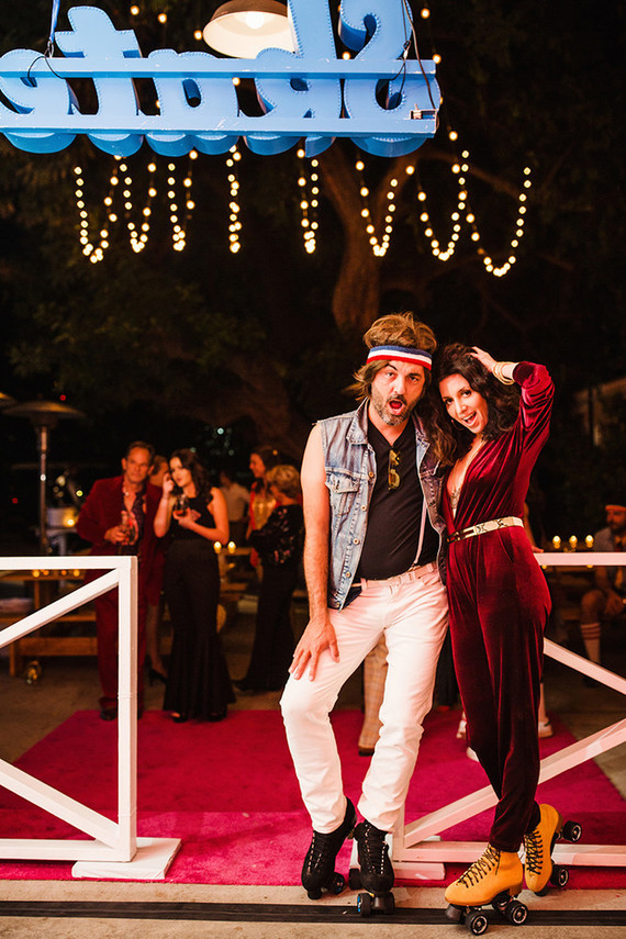 Roller skating birthday party