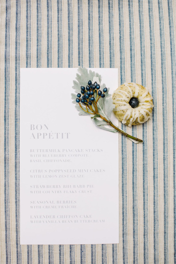 Brunch wedding ideas