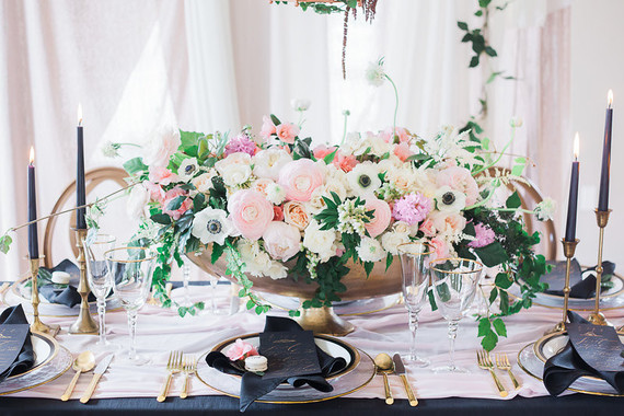 White anemone florals