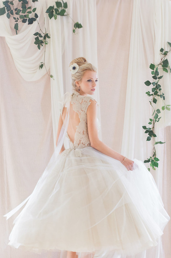 Romantic wedding dress