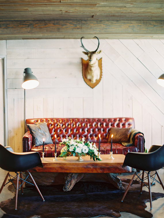 Rustic lounge